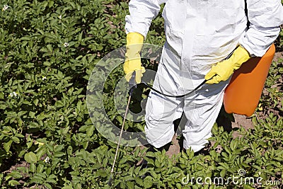 Pesticide spraying