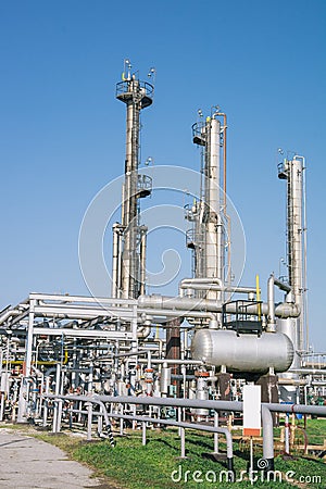 Petrochemical industrial plant