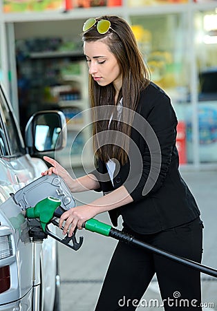 Petrol filling station
