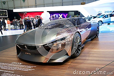 Peugeot Onyx concept car