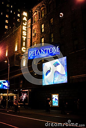 Phantom of the Opera, Broadway
