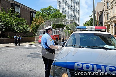 Philadelphia Police close off city streets due to