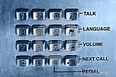 Phone keypad