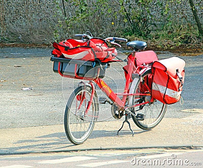 British royal mail delivery bicycle