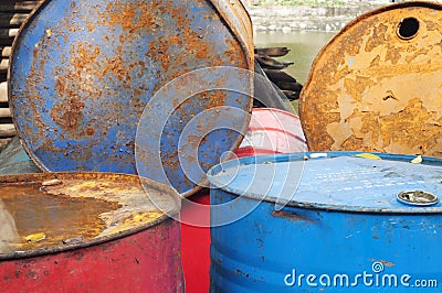 Oil drums