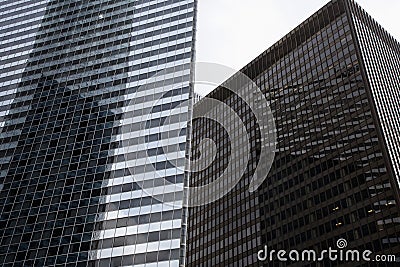 Photo of tall buildings from South Loop in Chicago