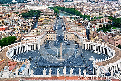 Piazza San Pietro in Vatican City, Rome