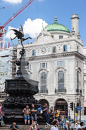 Piccadilly Circus London England