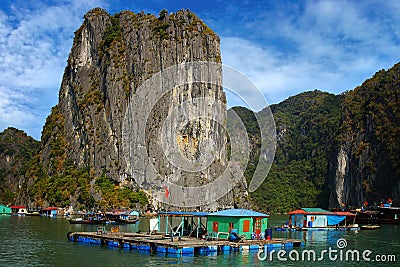 Picturesque sea landscape. Ha Long Bay, Vietnam