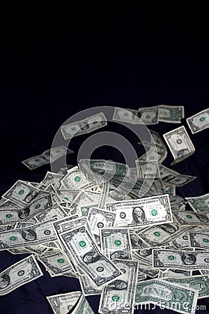 Pile of Cash Money Bills