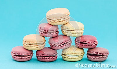 Pile of French Macaroons