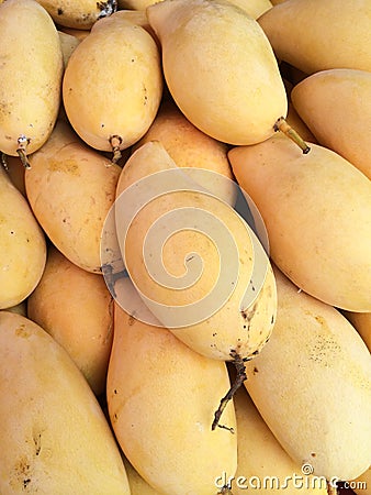 Pile of mango in fruit market