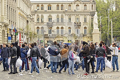 Pillow fight