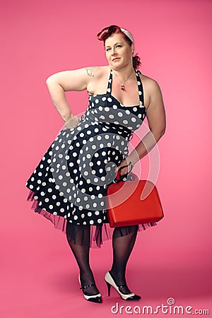 Pin-up woman