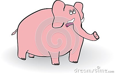 Pink elephant