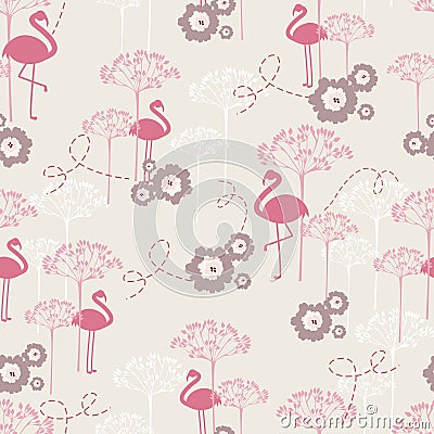 Pink flamingo