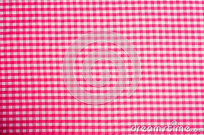 Pink Gingham Background