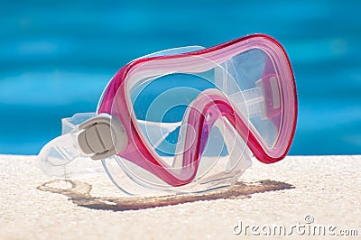 Pink goggles
