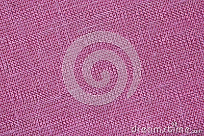 Pink Linen Canvas abstract backround - Stock Photo