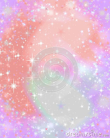 Pink sparkle starry background