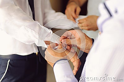 Pinning Cuff Links