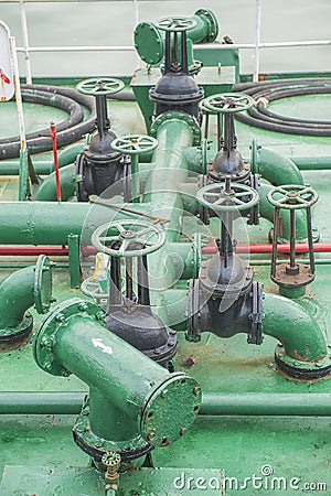 Pipes of the ship