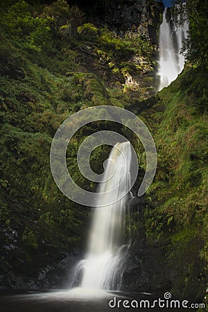 Pistyll Rhaeadr Waterfall – High waterfall in wales, United Ki