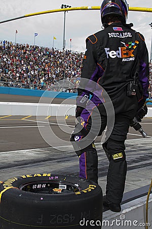 NASCAR Sprint Cup Denny Hamlin Pit Stop