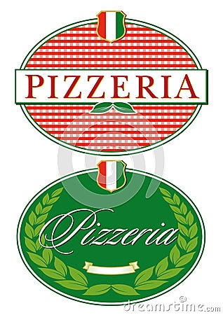 Pizza Restaurant sign