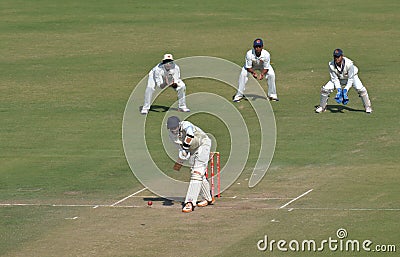 Placement During Ranji Trophy Cricket Match