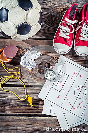 Plan to playing football in school