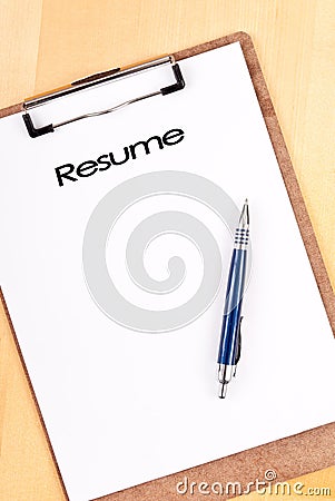 Planning Your Job Resume