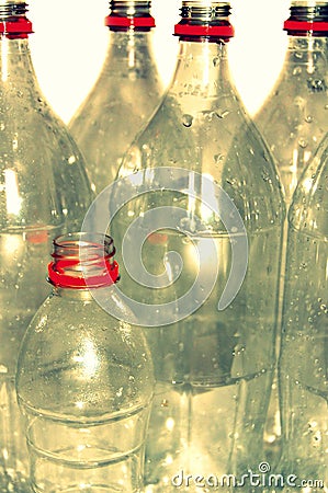 Plastic bottles