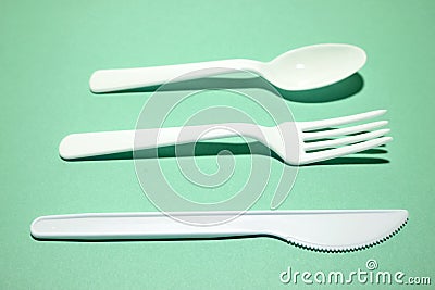 Plastic cutlery