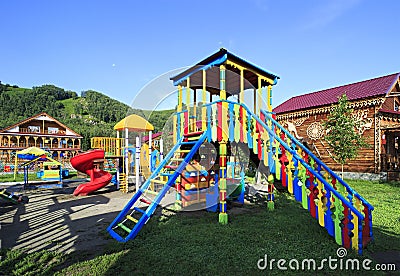 Playground in the Tourist complex