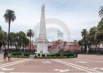 Plaza de Mayo Casa Rosada Facade Argentina