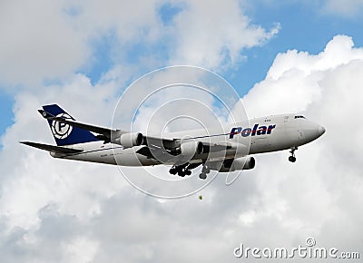 Polar Air Cargo jumbo jet