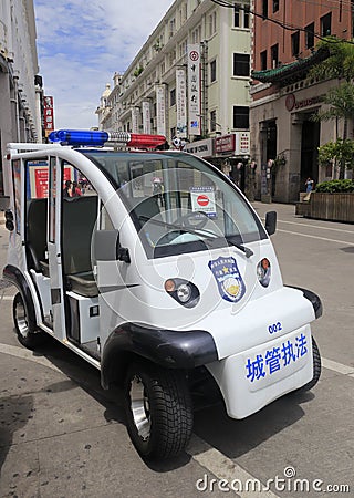 Police electric vehicle