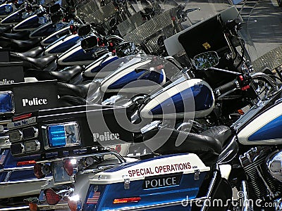 Police motor cycles 2