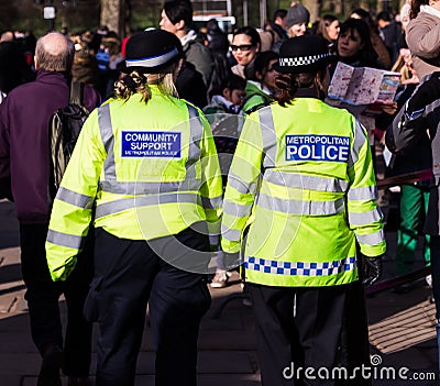 Police Officers on the Streets of London