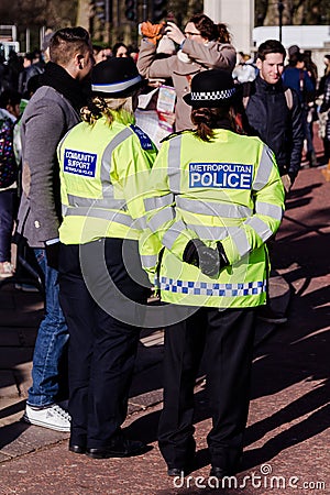 Police Officers on the Streets of London