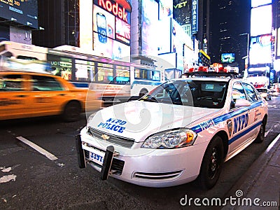 Police in Times Square