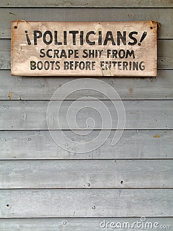 Political sign