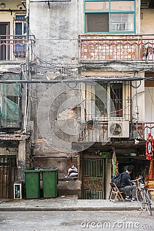 Poor home in China, Wuhan District