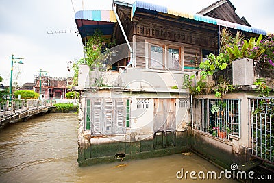 Poor life in Thailand, poor houses in Asia