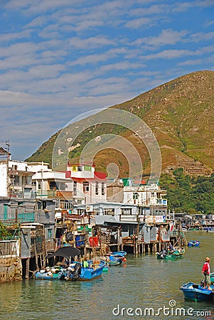 Popular Tourist Destination Tai O Fishing Village