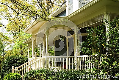 Porch Details/Victorian House