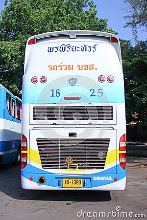 Pornpiriya tour company bus no.18-25