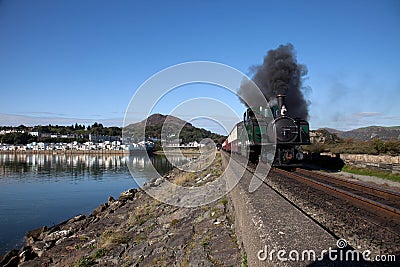 Porthmadog Cob at high tide