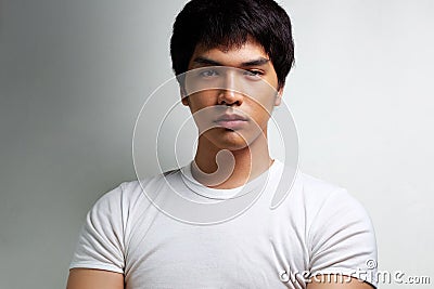 Portrait of Asian Male Model